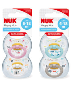 Bộ 2 ti giả Cao Su Happykids 6-18m