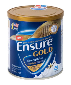 Sữa bột Ensure Gold 380g hương vani hỗ trợ tăng cường sức khỏe và hệ miễn dịch
