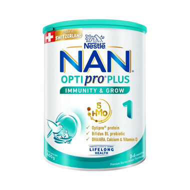 Sữa bột Nan Optipro Plus 1 400g cho trẻ 0-6 tháng tuổi