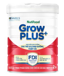 Sữa bột Nutifood Growplus 2+ 850g cho trẻ trên 2 tuổi
