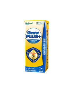Sữa bột pha sẵn Nutifood GrowPLUS+ Sữa Non Tăng Đề Kháng 1+ hộp 180ml