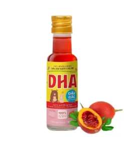 Dầu ăn dặm DHA nguyên chất cho bé 6M+ (dầu gấc)