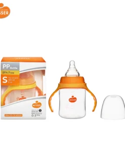 Bình sữa Wesser cổ rộng nhựa PP 180m