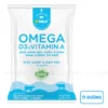 Sữa dinh dưỡng tiệt trùng ít đường của VPMilk Omega bịch giấy