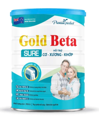 Sữa bột Gold Beta sure xương khớp 900g