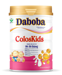 Sữa bột dành cho trẻ từ 6-36 tháng tuổi Daboba ColosKids 900g - Miễn dịch khoẻ, tăng cân đều, phát triển chiều cao