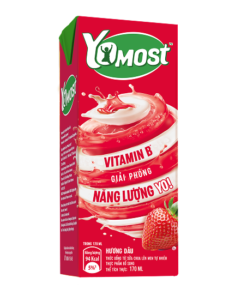 Sữa chua uống hương dâu của YoMost 170ml