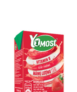 Sữa chua uống hương dâu của YoMost 110ml