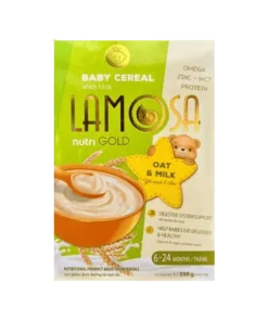Bột ăn dặm Lamosa hộp giấy 250g nhiều vị để lựa chọn, vị thơm ngon, chất lượng cao