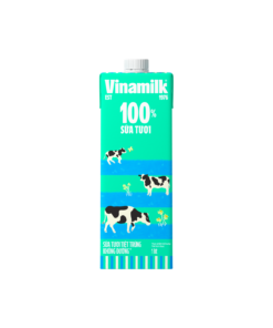 Sữa dinh dưỡng Vinamilk không đường 1lit hộp giấy