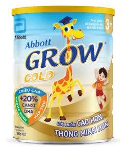 Sữa bột dinh dưỡng Abbott Grow Gold 3+ 1.6kg dành cho bé từ 3-6 tuổi