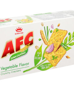 Bánh cracker vị rau AFC Dinh Dưỡng