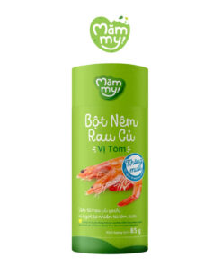 Bột nêm rau củ Mămmy không muối vị tôm, an toàn cho bé 1 tuổi - Chai 85g