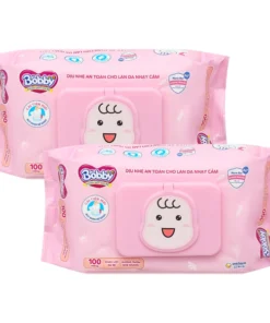 Khăn ướt Bobby hương thơm nhẹ nhàng chính hãng, chất lượng