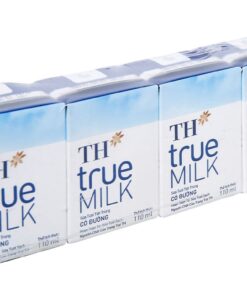 4 hộp sữa tươi TH True Milk 110ml
