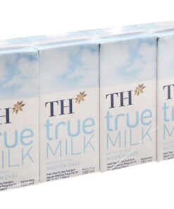 4 hộp sữa tươi TH True Millk 180ml không đường