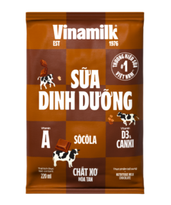 Sữa Tươi Tiệt Trùng Vinamilk Hương Socola 220ml