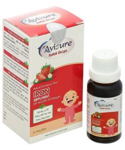 Thực phẩm bảo vệ sức khỏe Avisure sắt hữu cơ Safoli Drops hộp 20ml