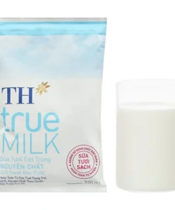 Sữa TH True Milk bịch 220ml nguyên chất không đường