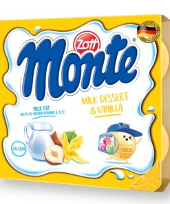 Váng sữa Monte Zott- Vanilla 4x55g