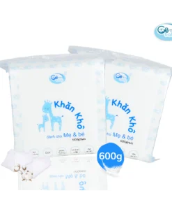 Khăn khô đa năng GB-BABY (600g) Lau em bé, Tẩy trang -Chất liệu mềm mịn, an toàn cho bé