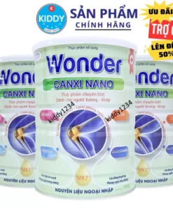Sữa canxi Wonder Canxi Nano dành cho người loãng xương, đau nhức khớp 900g