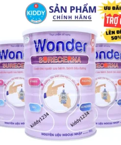 Sữa tiểu đường Wonder 900g dành cho người tiểu đường và tiền tiểu đường