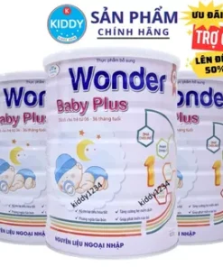 Sữa Wonder Baby Plus 900g – dòng sữa dinh dưỡng dành cho trẻ từ 1 đến 3 tuổi