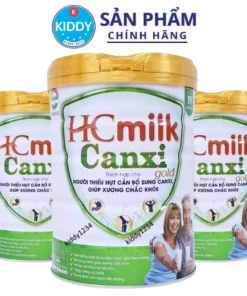 Sữa HC canxi giúp xương chắc khỏe HC MILK Canxi Gold 900g thích hợp cho người cần bổ sung canxi