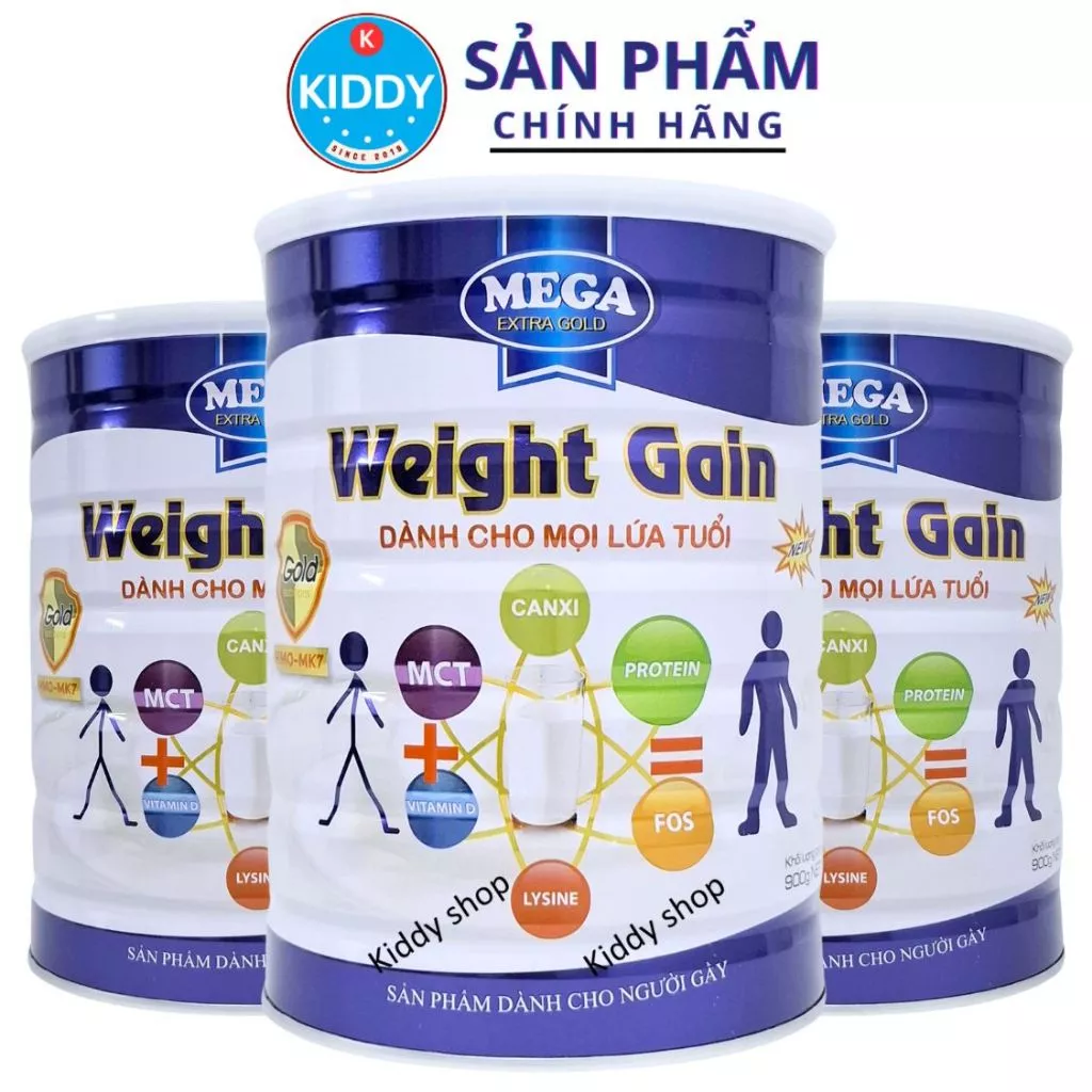 Sữa cho người gầy Mega Weight Gain 900g