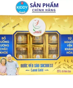 Yến sào Khánh Hòa loại thượng hạng - 25% yến đậm đặc bổ sung Canxi Saconest thích hợp với người già