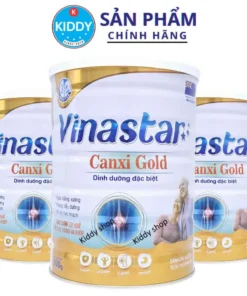 Sữa Vinastar Canxi Gold giúp bổ sung canxi cao, ngừa loãng xương dành cho người già 900g (màu vàng)