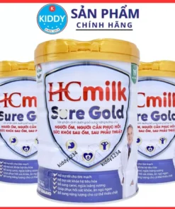 Sữa phục hồi HC MILK SURE GOLD 900G cho người bệnh, người sau phẫu thuật, sau sin