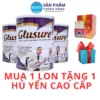 Sữa tiểu đường PISILAC GLUSURE 900g dành cho người bệnh tiểu đường và tiền tiểu đường, vị thơm ngon
