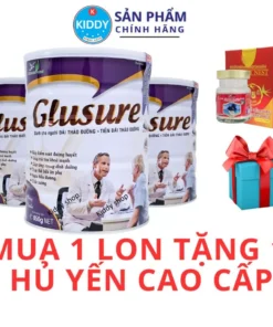 Sữa tiểu đường PISILAC GLUSURE 900g dành cho người bệnh tiểu đường và tiền tiểu đường, vị thơm ngon