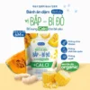 Bánh Ăn Dặm Biobaby (bắp-bí đỏ) bổ sung canxi và chất xơ hỗ trợ tiêu hóa cho bé từ 6 tháng, túi 30g
