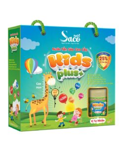 Nước Yến Sào Cao Cấp Saconest Kid's Plus Vị Tự Nhiên - 25% Yến Sào