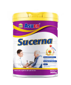 Sữa tiểu đường Asuen Sucerna Lon 900g -cho người già kiểm soát đường huyết, cung cấp dinh dưỡng, tăng cường sức đề kháng